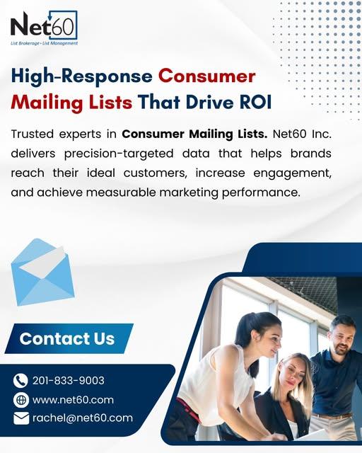 High-Response Consumer Mailing Lists That Drive ROI
