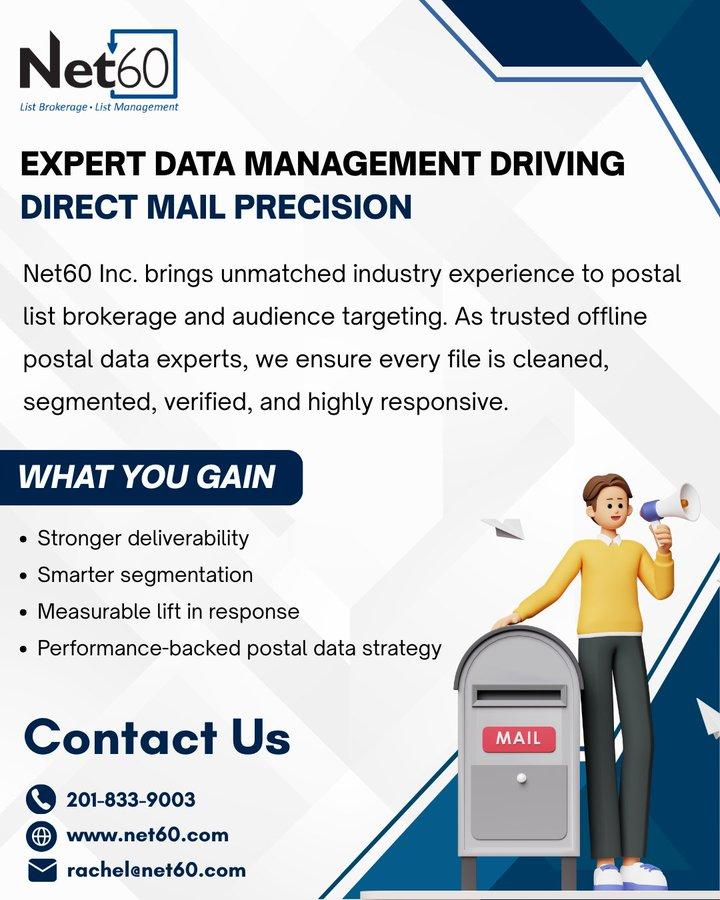 Expert Data Management Driving Direct Mail Precision