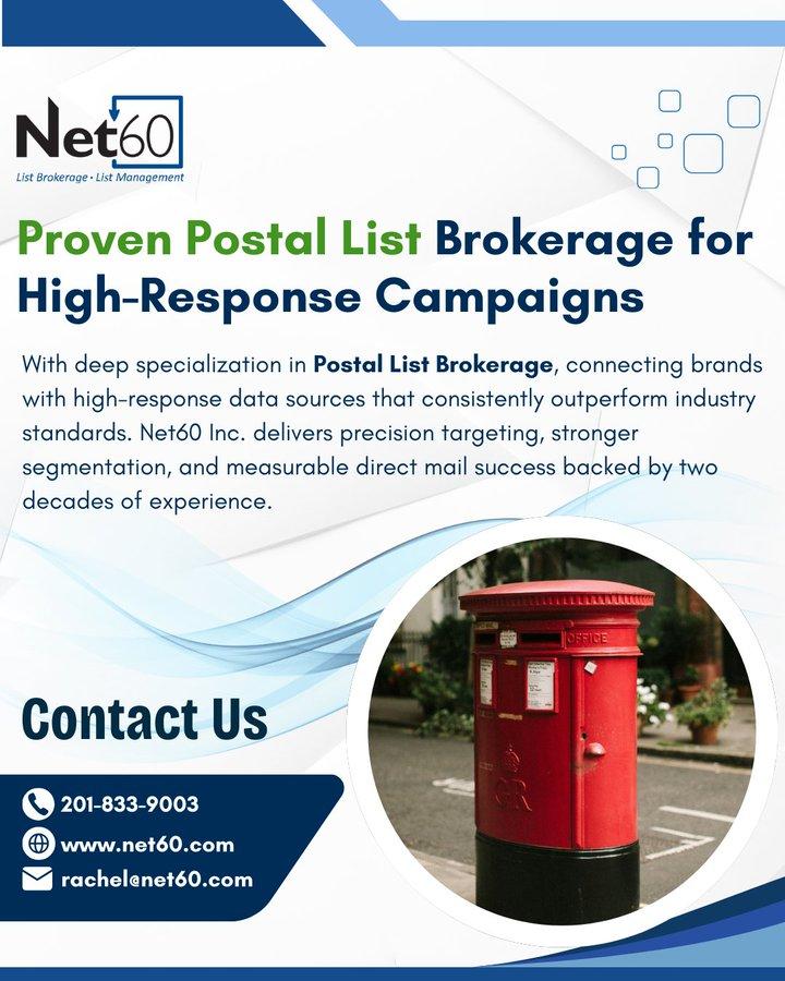 Proven Postal List Brokerage for High-Response Campaigns