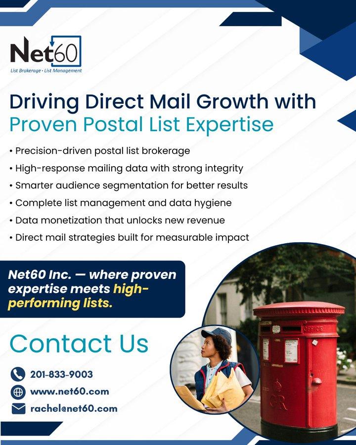 Driving Direct Mail Growth with Proven Postal List Expertise