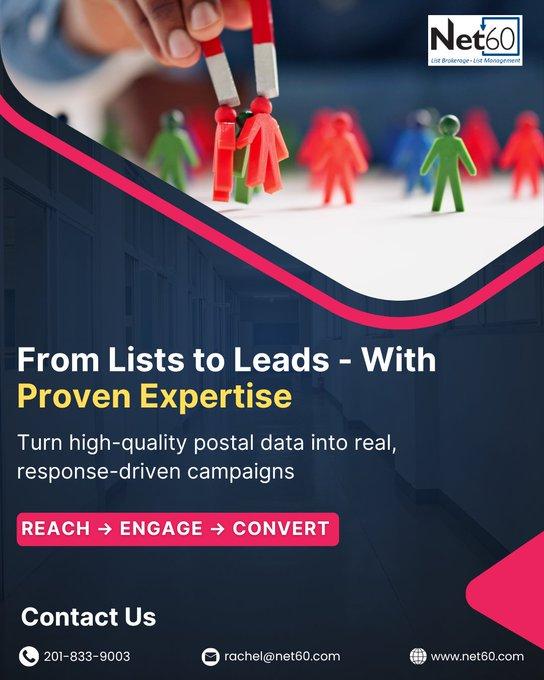 From Lists to Leads — With Proven Expertise