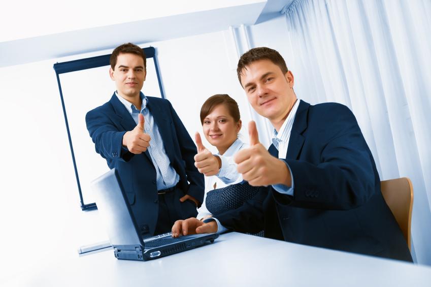 Teamwork in the office